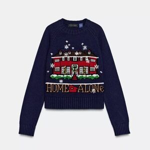 Zara HOME ALONE TM KNIT JUMPER
